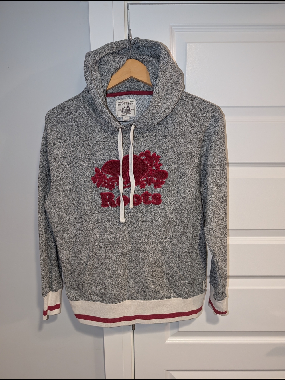Roots Cabin Salt & Pepper Hoodie